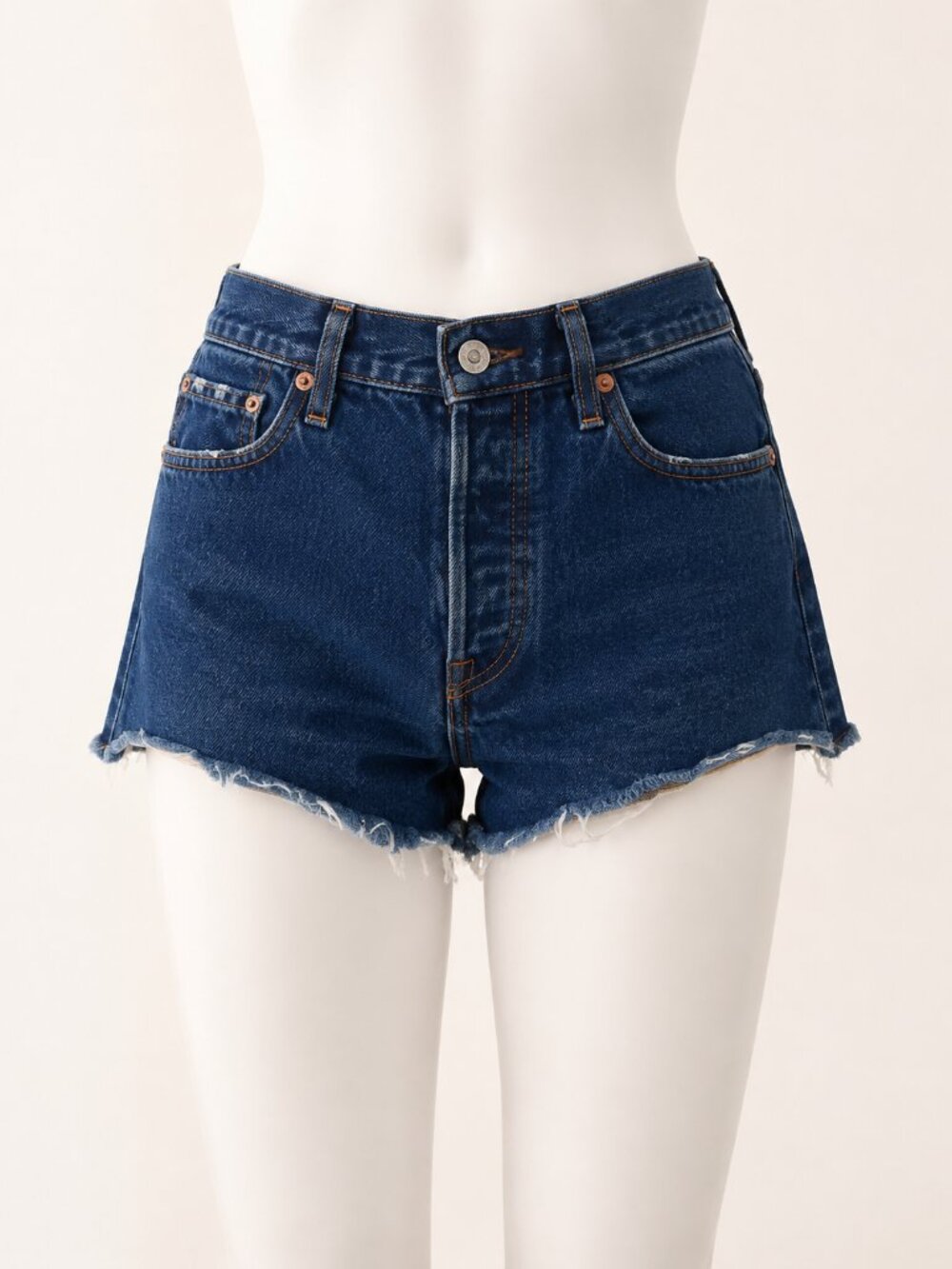 Levi’s 501 High Rise Cutoff Denim Shorts W25
